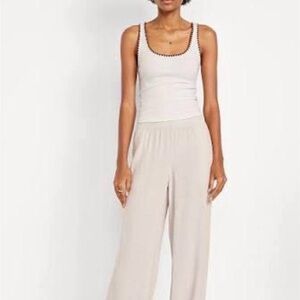 Old Navy Khaki Wide-Leg Women's Pants